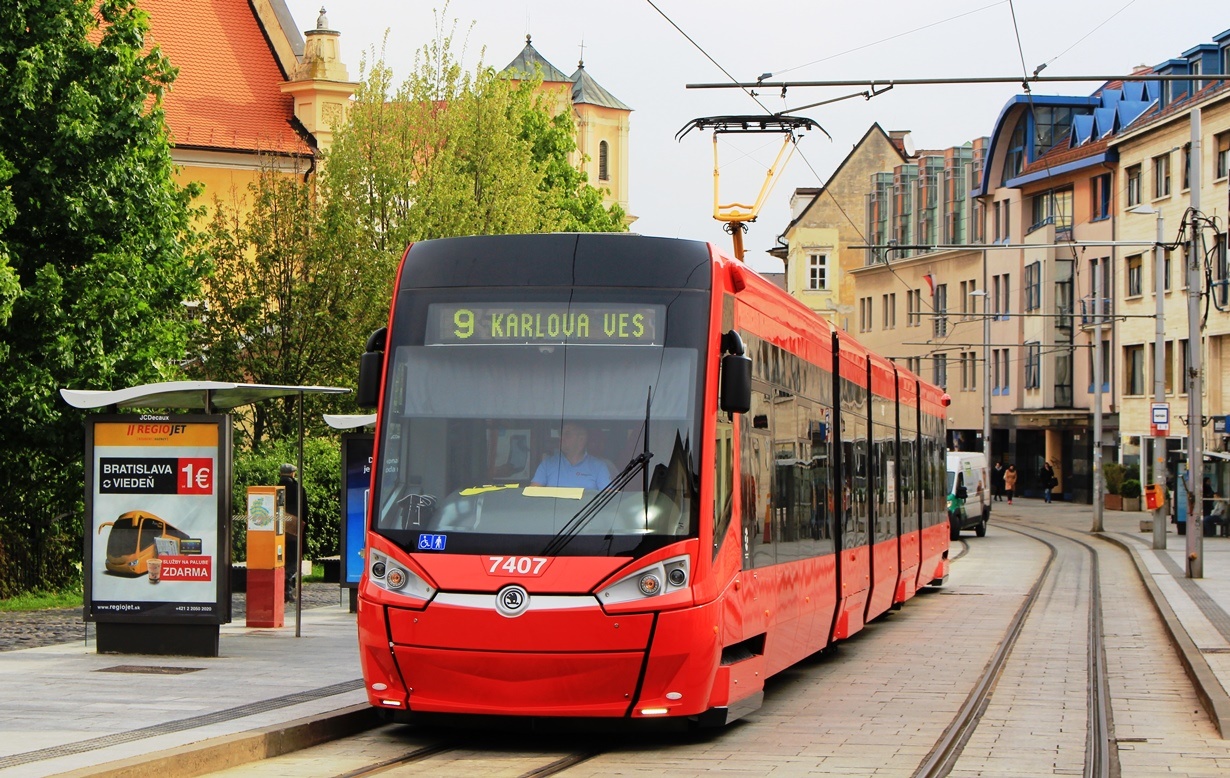 Братислава, Škoda 29T ForCity Plus № 7407