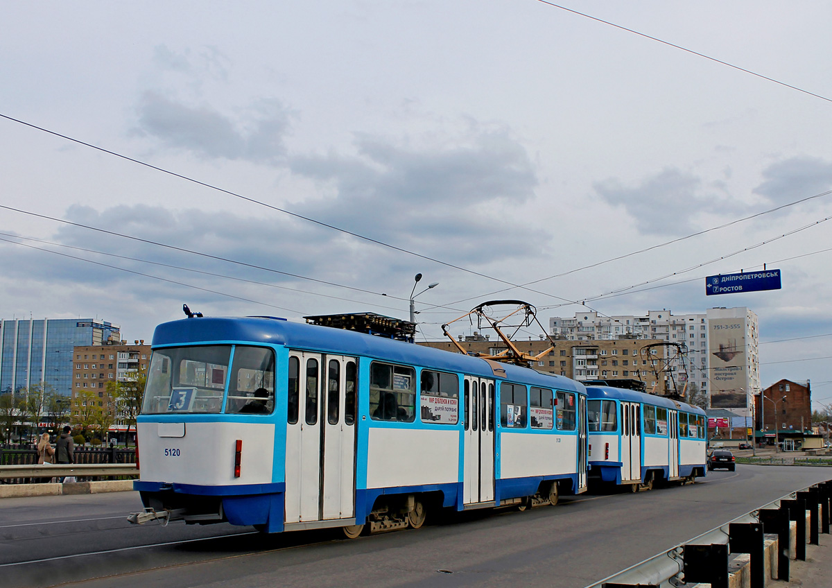 Харьков, Tatra T3A № 5120