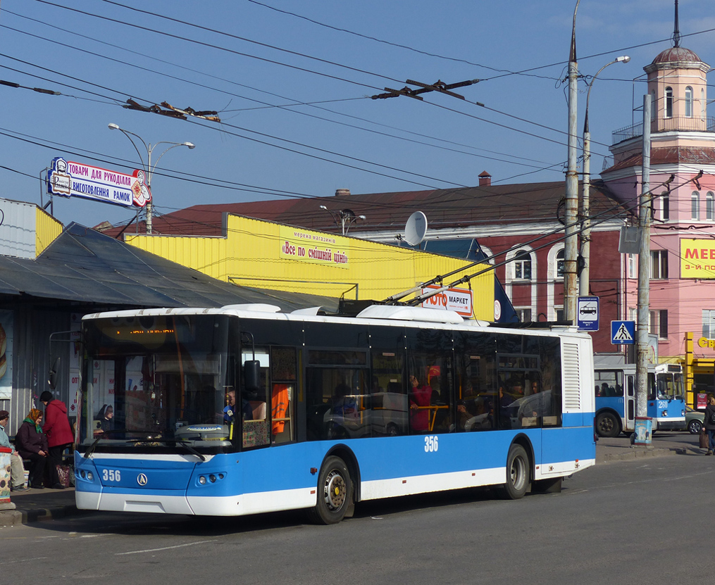 Винница, ЛАЗ E183D1 № 356