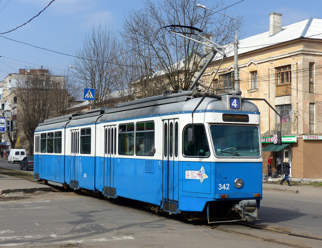 Винница, SWS/SIG/BBC Be 4/6 "Mirage" № 342