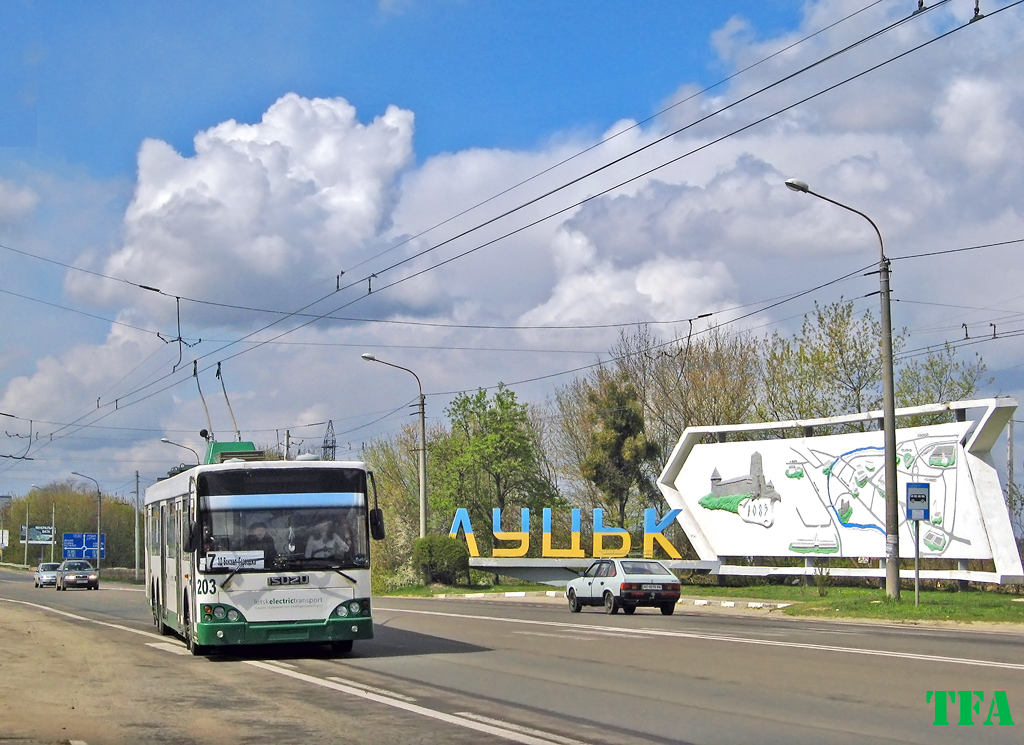 Луцк, Богдан E231 № 203; Луцк — Проводное воскресение, маршруты на с. Гаразджа