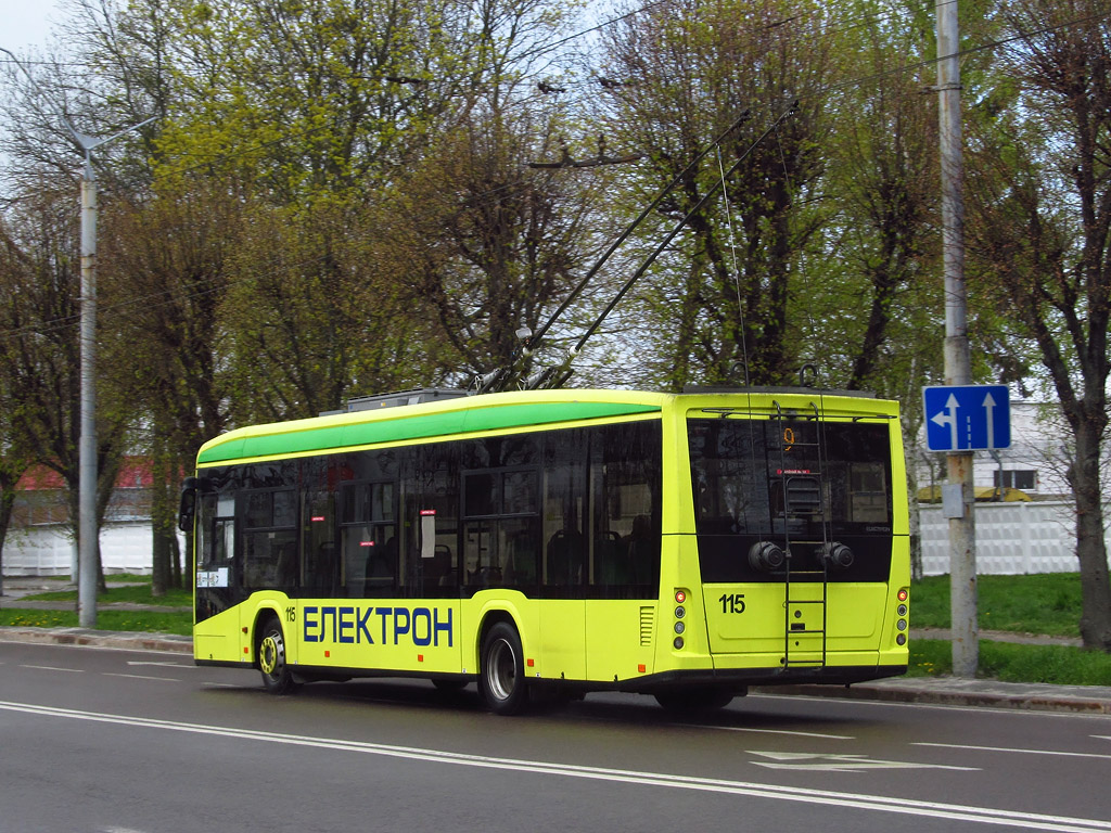 Львов, Electron T19102 № 115