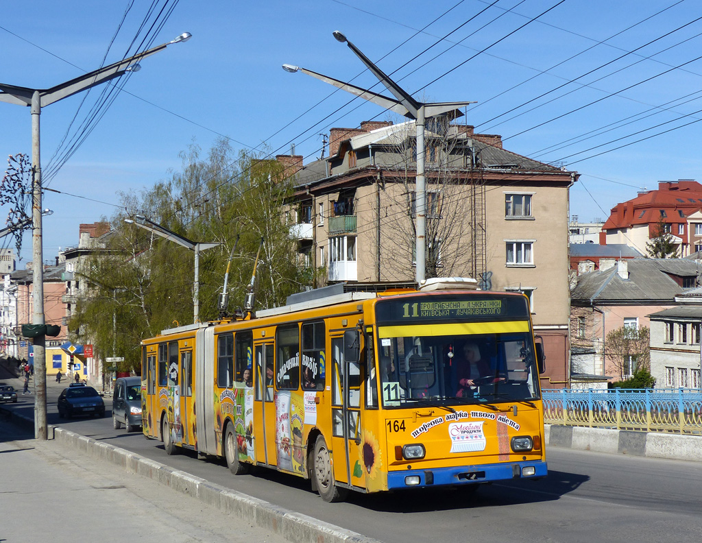 Тернополь, Škoda 15Tr13/6M № 164