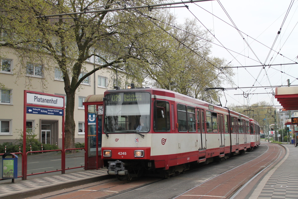 Дюссельдорф, Duewag B80D № 4245