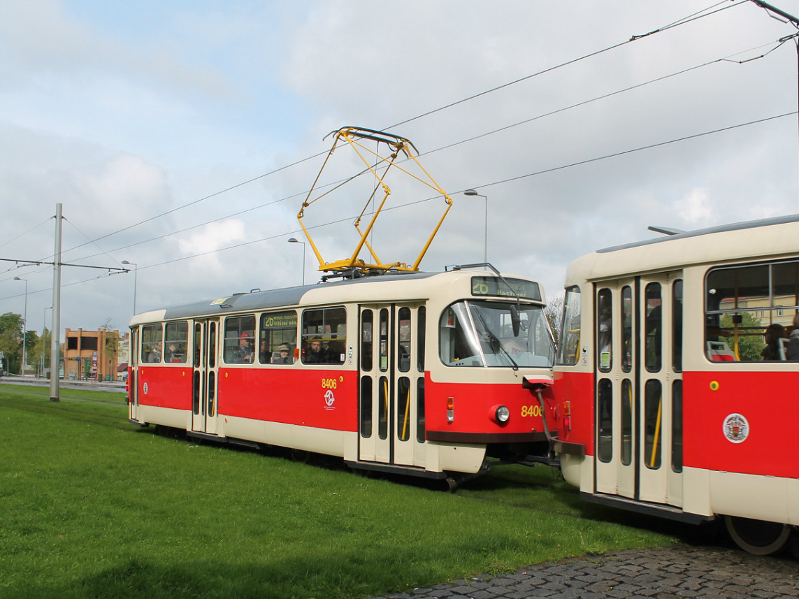 Прага, Tatra T3R.P № 8406