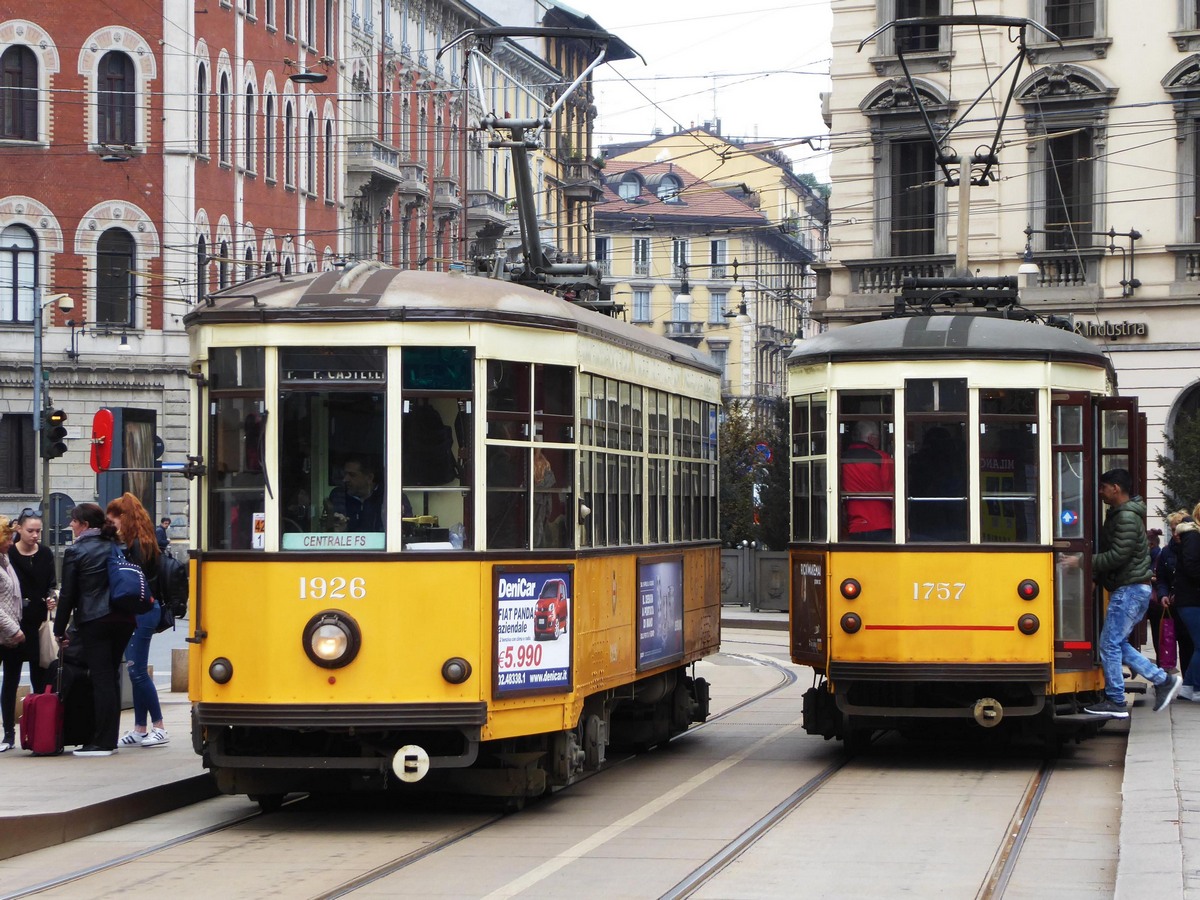 Милан, Tallero Peter Witt № 1926; Милан, Reggiane Peter Witt № 1757