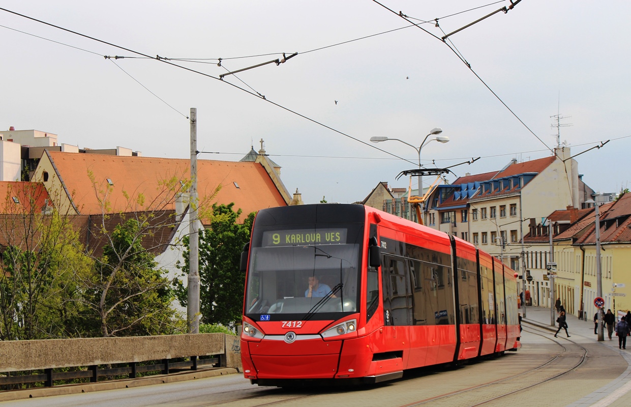 Братислава, Škoda 29T ForCity Plus № 7412