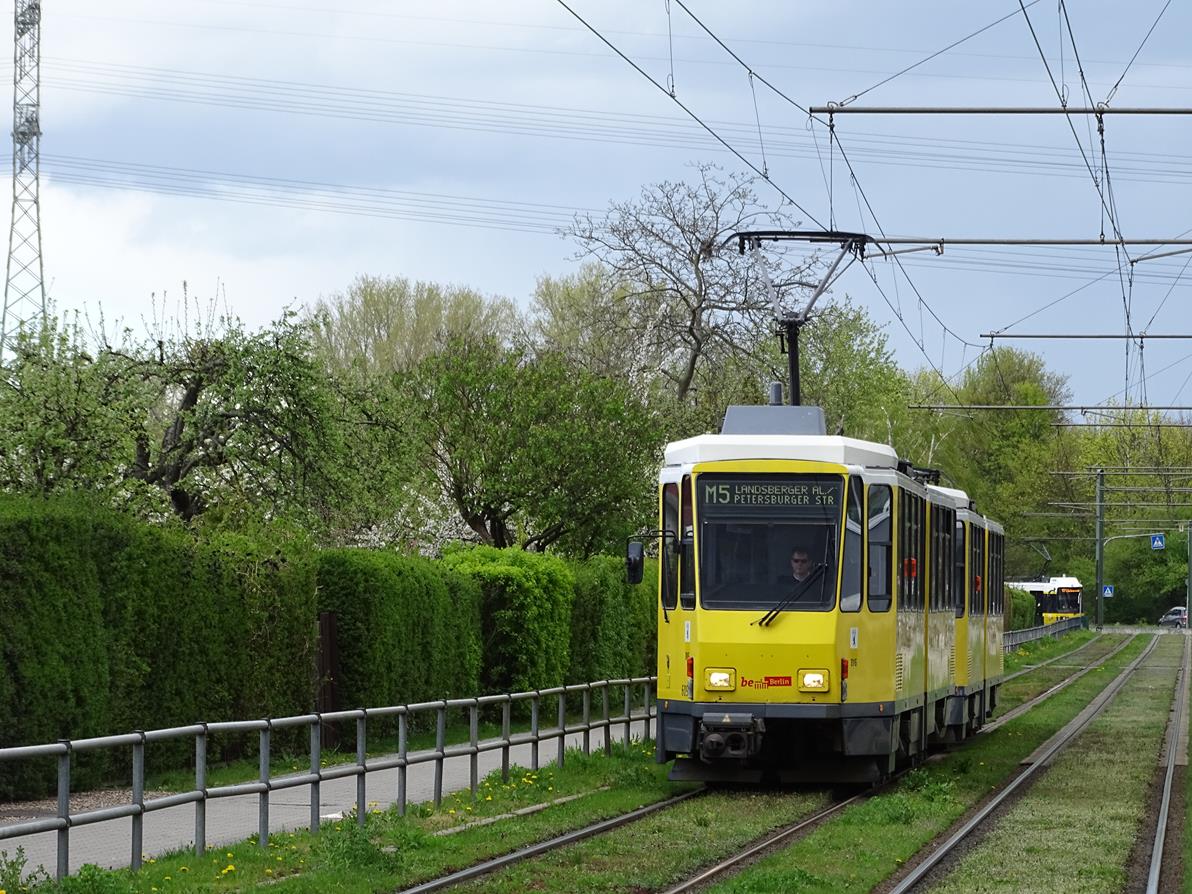 Берлин, Tatra KT4DM № 6093