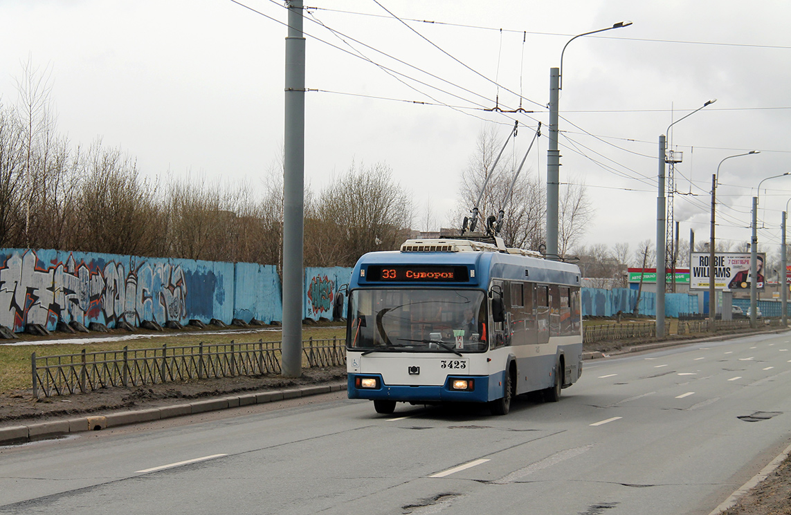 Санкт-Петербург, БКМ 321 № 3423
