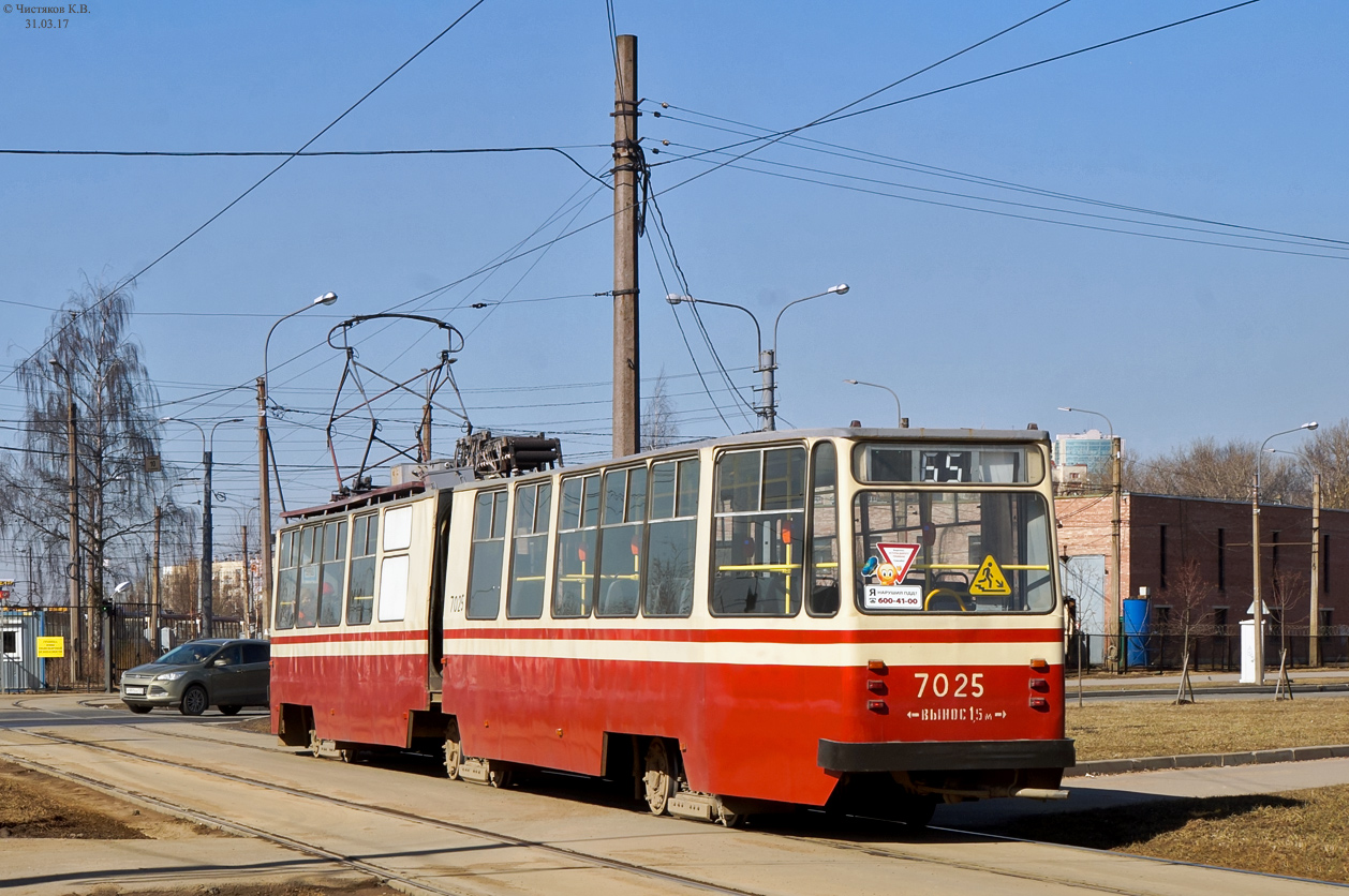 Санкт-Петербург, ЛВС-86К № 7025
