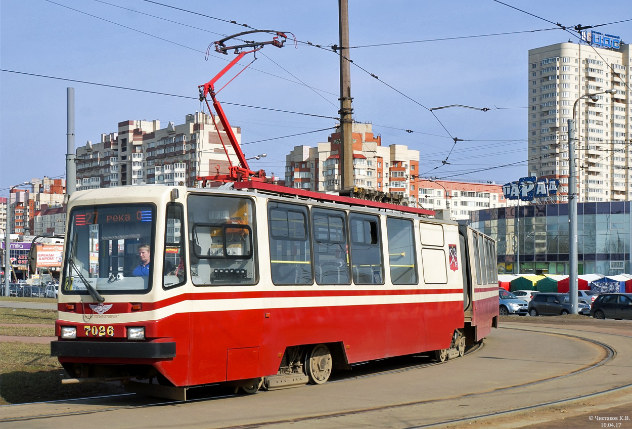 Санкт-Петербург, ЛВС-86К № 7026