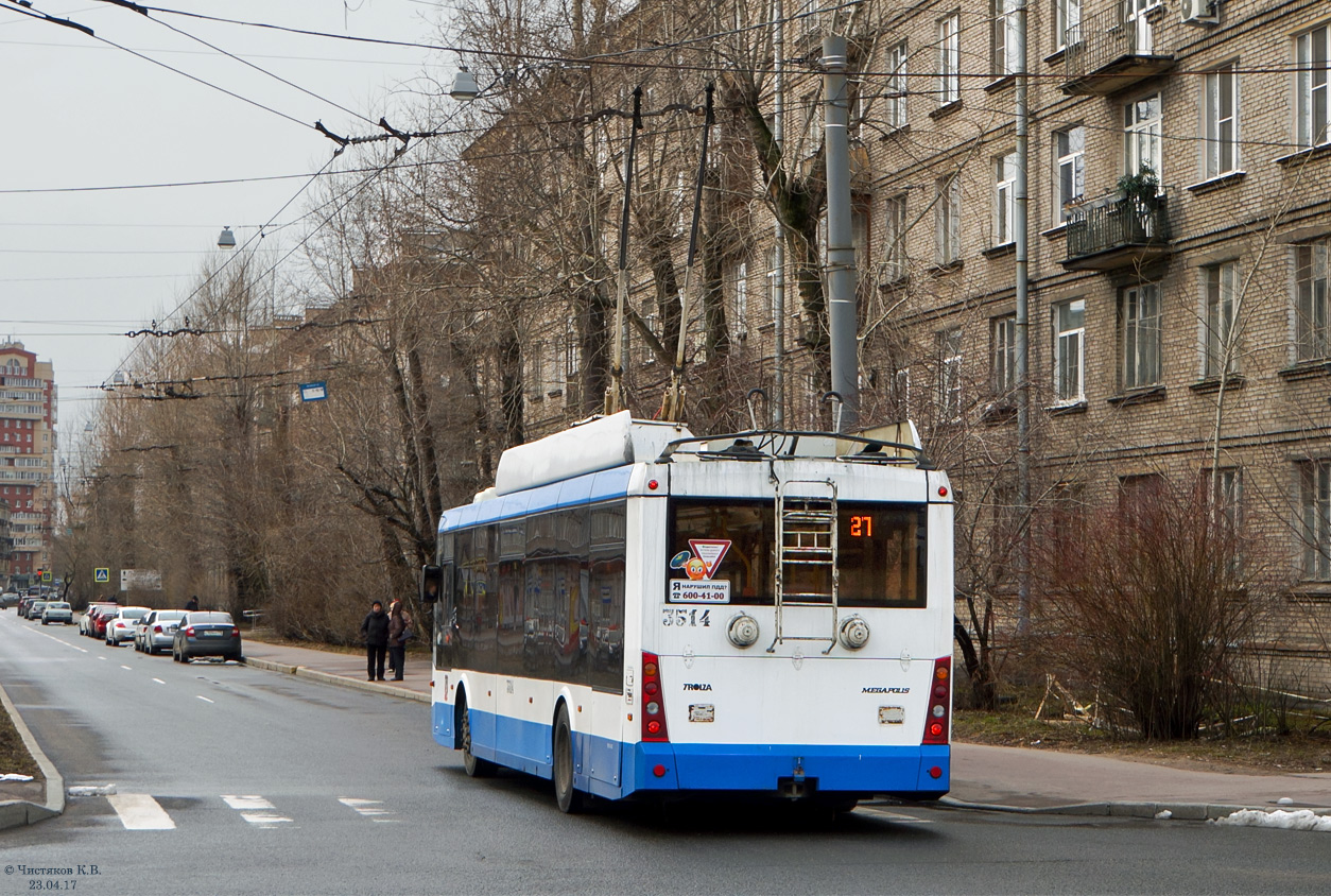 Санкт-Петербург, Тролза-5265.00 «Мегаполис» № 3514