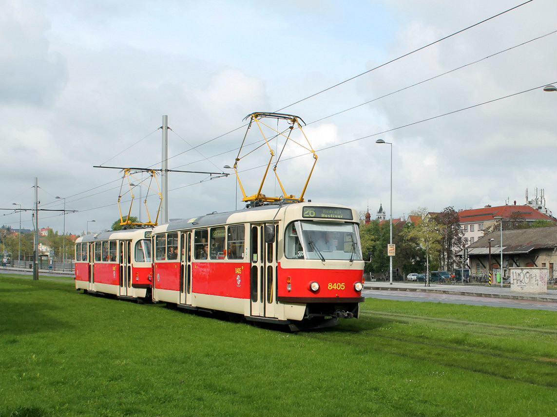 Прага, Tatra T3R.P № 8405