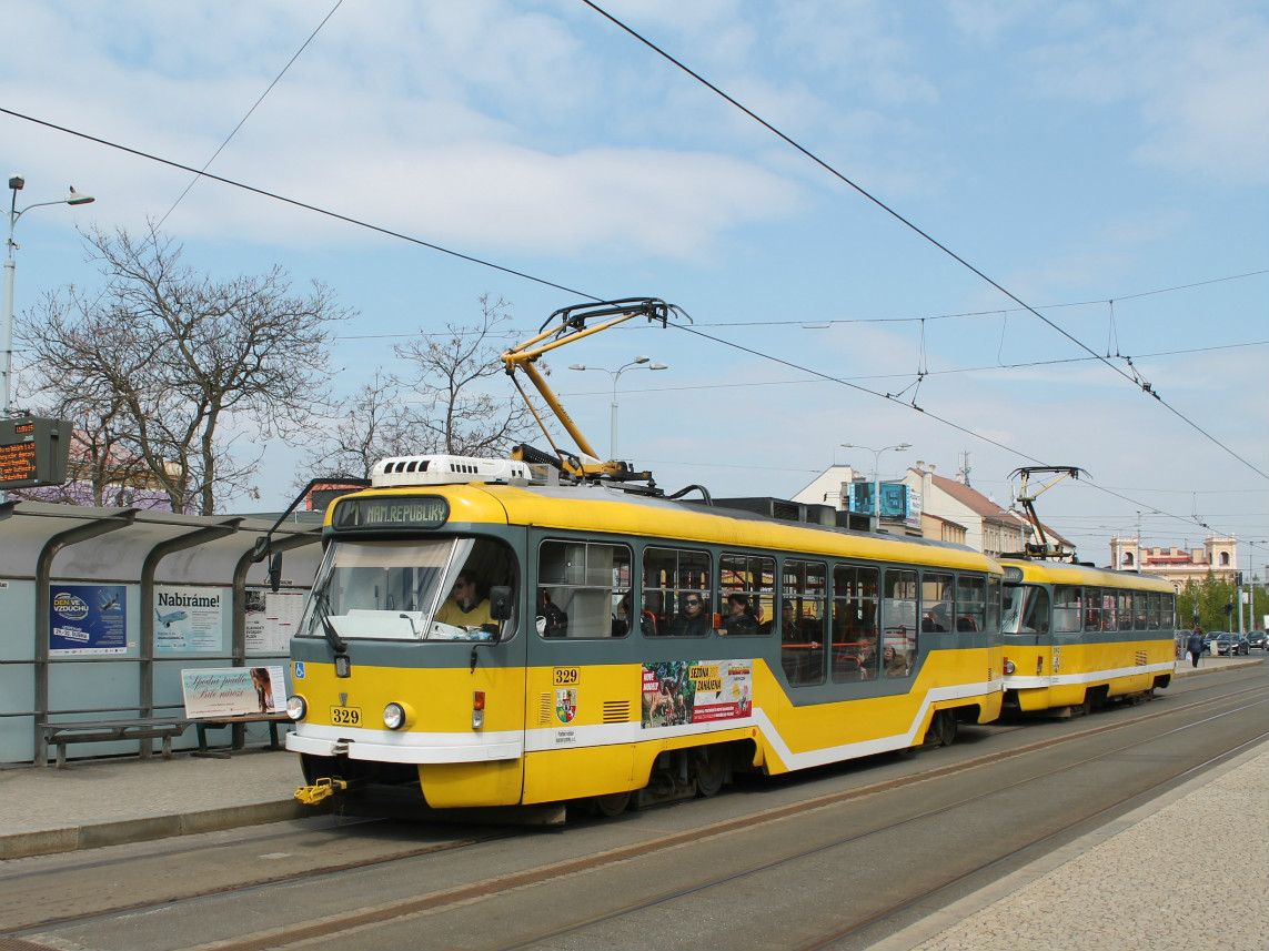 Plzeň, Tatra T3R.PLF # 329