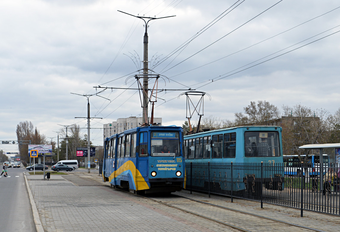 Павлодар, 71-605 (КТМ-5М3) № 115