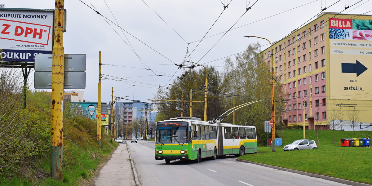 Жилина, Škoda 15Tr13/7M № 242
