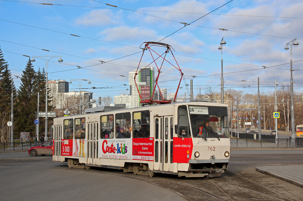 Jekaterinburga, Tatra T6B5SU № 762