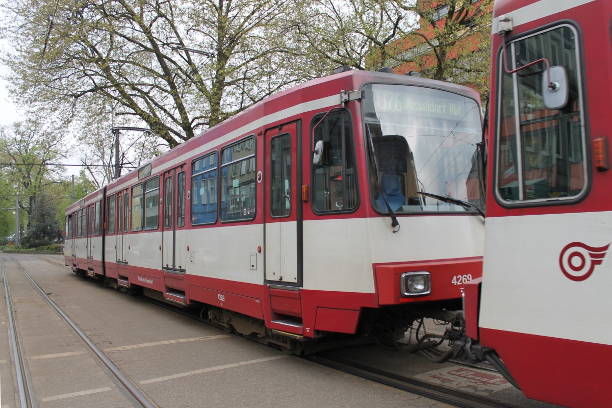 Дюссельдорф, Duewag B80D № 4269