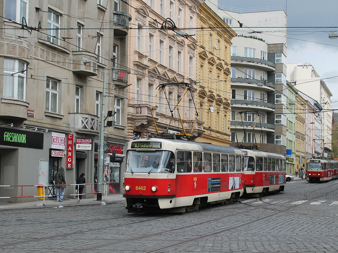 Прага, Tatra T3R.P № 8462