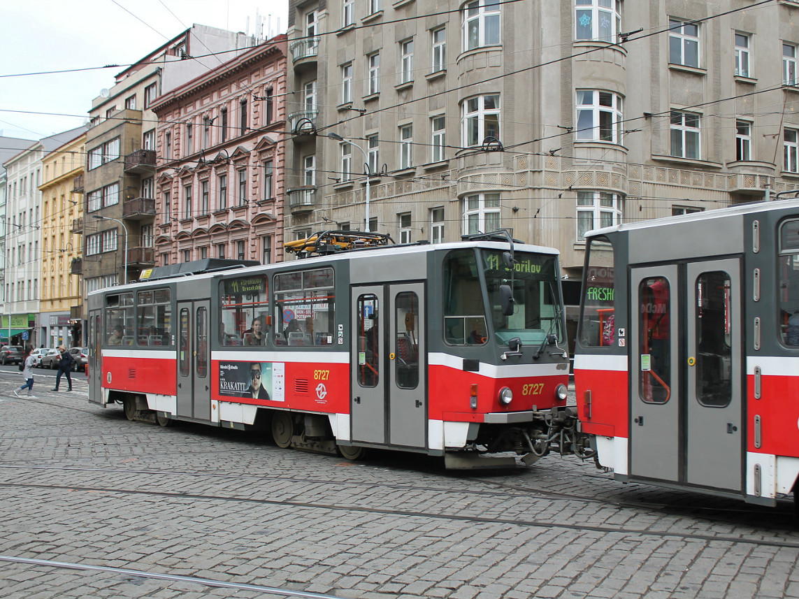 Praga, Tatra T6A5 Nr 8727