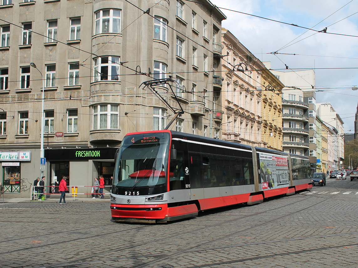 Прага, Škoda 15T2 ForCity Alfa Praha № 9215