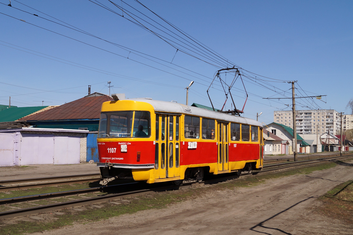 Барнаул, Tatra T3SU № 1107