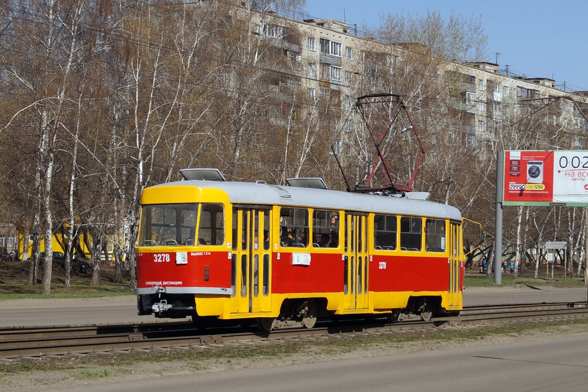 Барнаул, Tatra T3SU № 3278