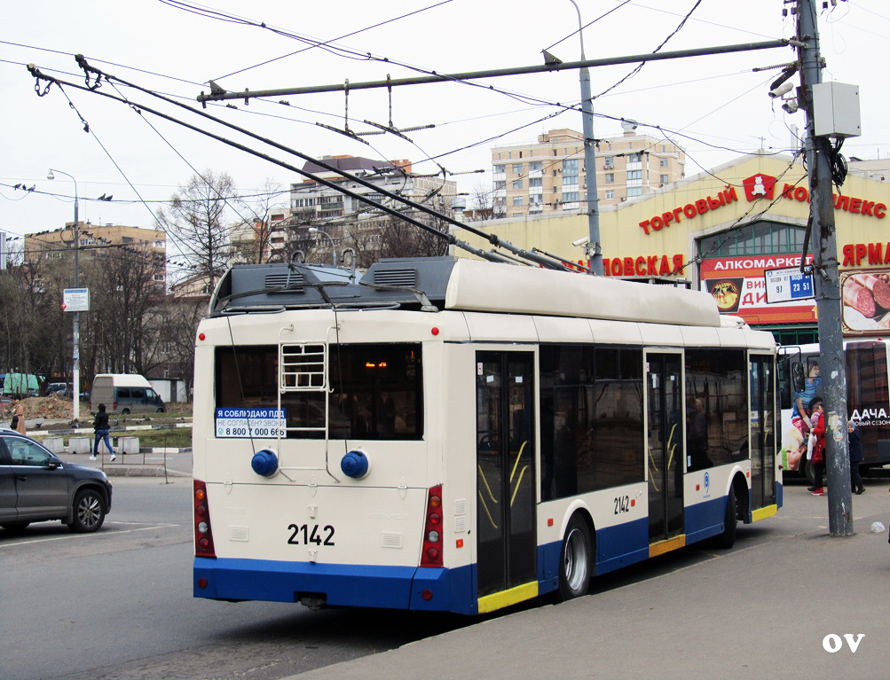 Москва, Тролза-5265.00 «Мегаполис» № 2142