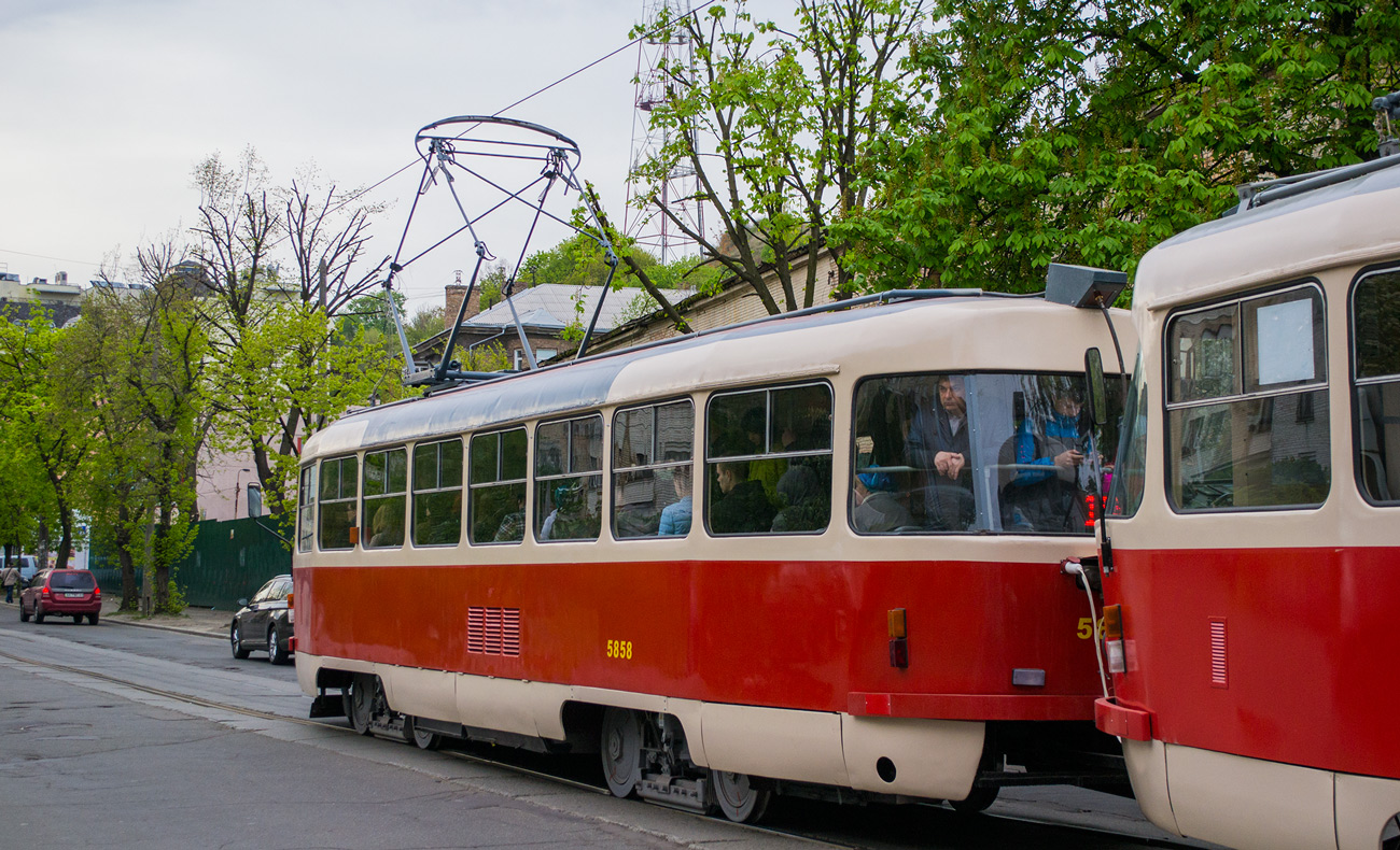 Kijów, Tatra T3SUCS Nr 5858