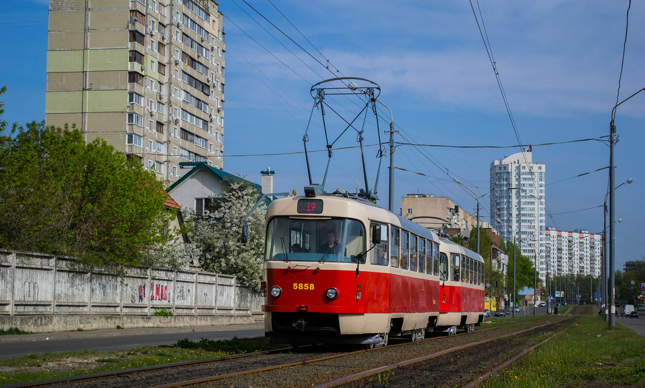 Kijiva, Tatra T3SUCS № 5858