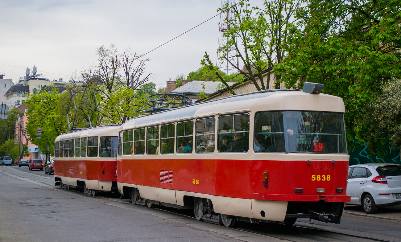 Киев, Tatra T3SUCS № 5838