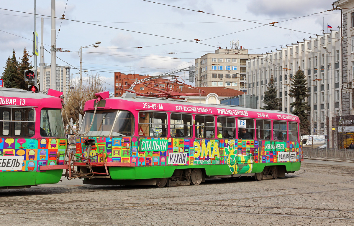 Екатеринбург, Tatra T3SU (двухдверная) № 118