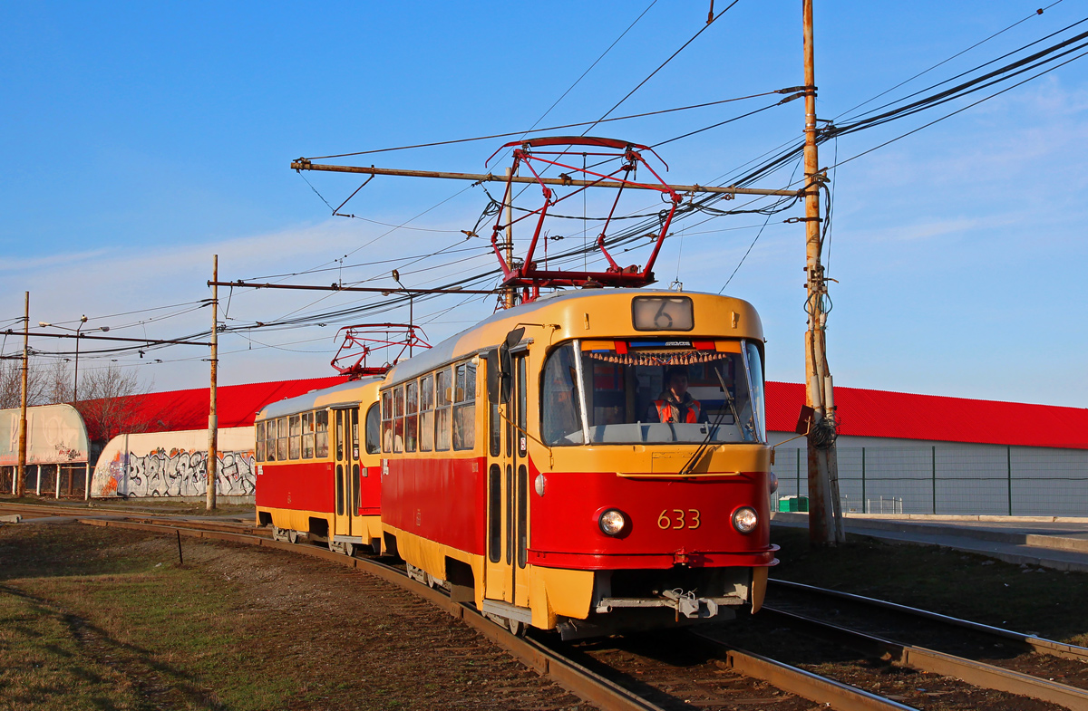 Екатеринбург, Tatra T3SU (двухдверная) № 633