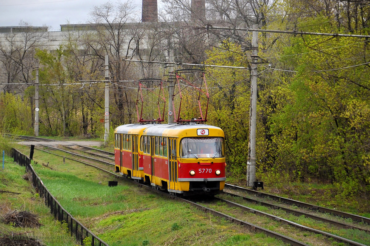 Volgograd, Tatra T3SU № 5770; Volgograd, Tatra T3SU № 5769 Volgograd, Tatra T3SU № 5770; Volgograd, Tatra T3SU № 5769