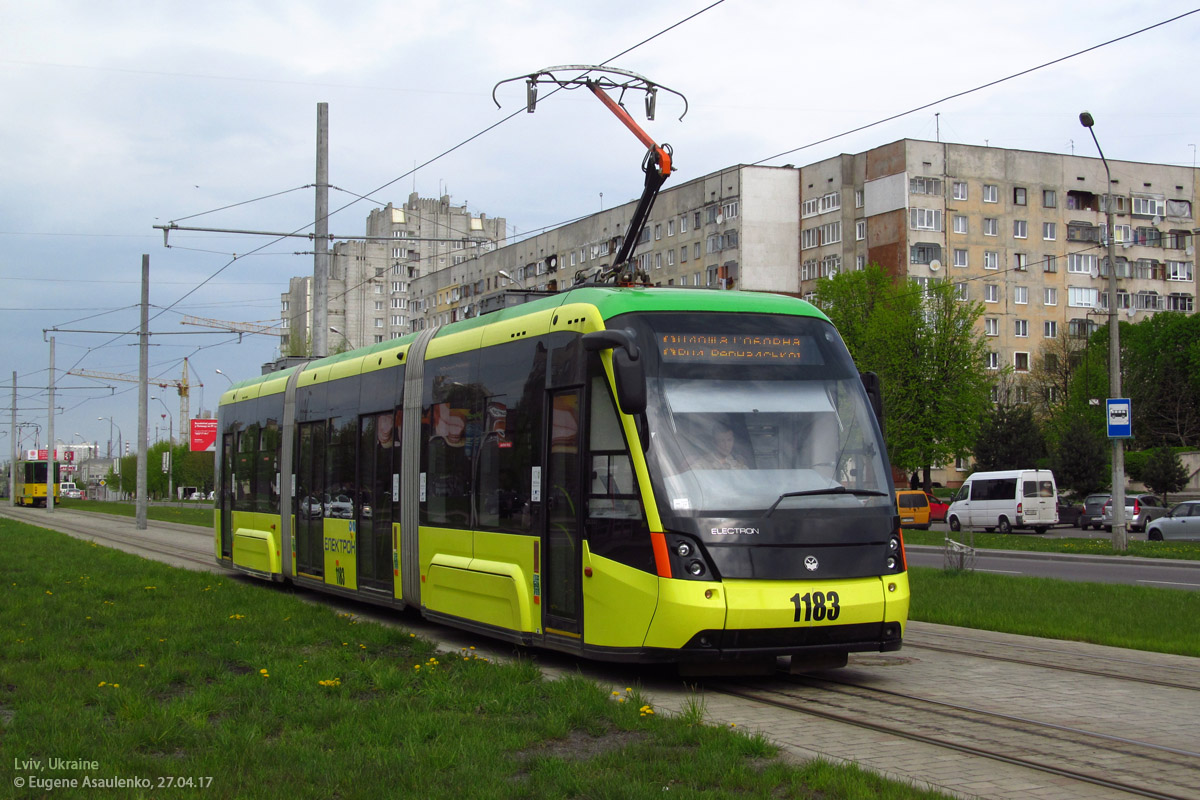 Львов, Electron T3L44 № 1183
