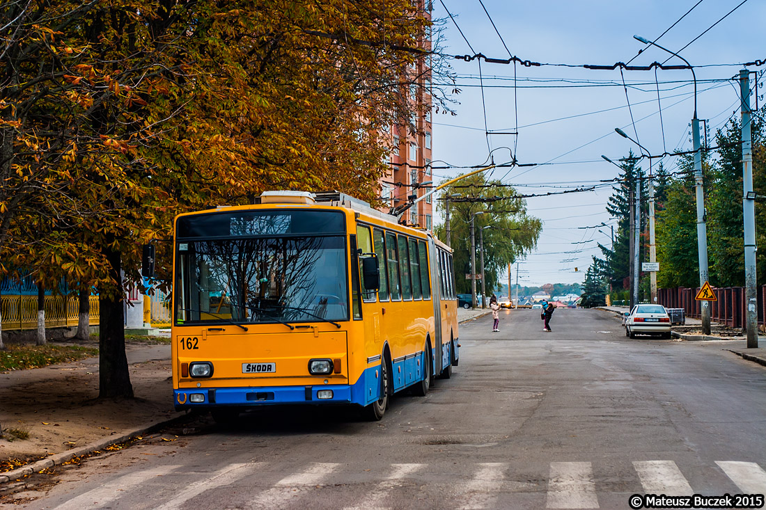 Тернополь, Škoda 15Tr13/6M № 162