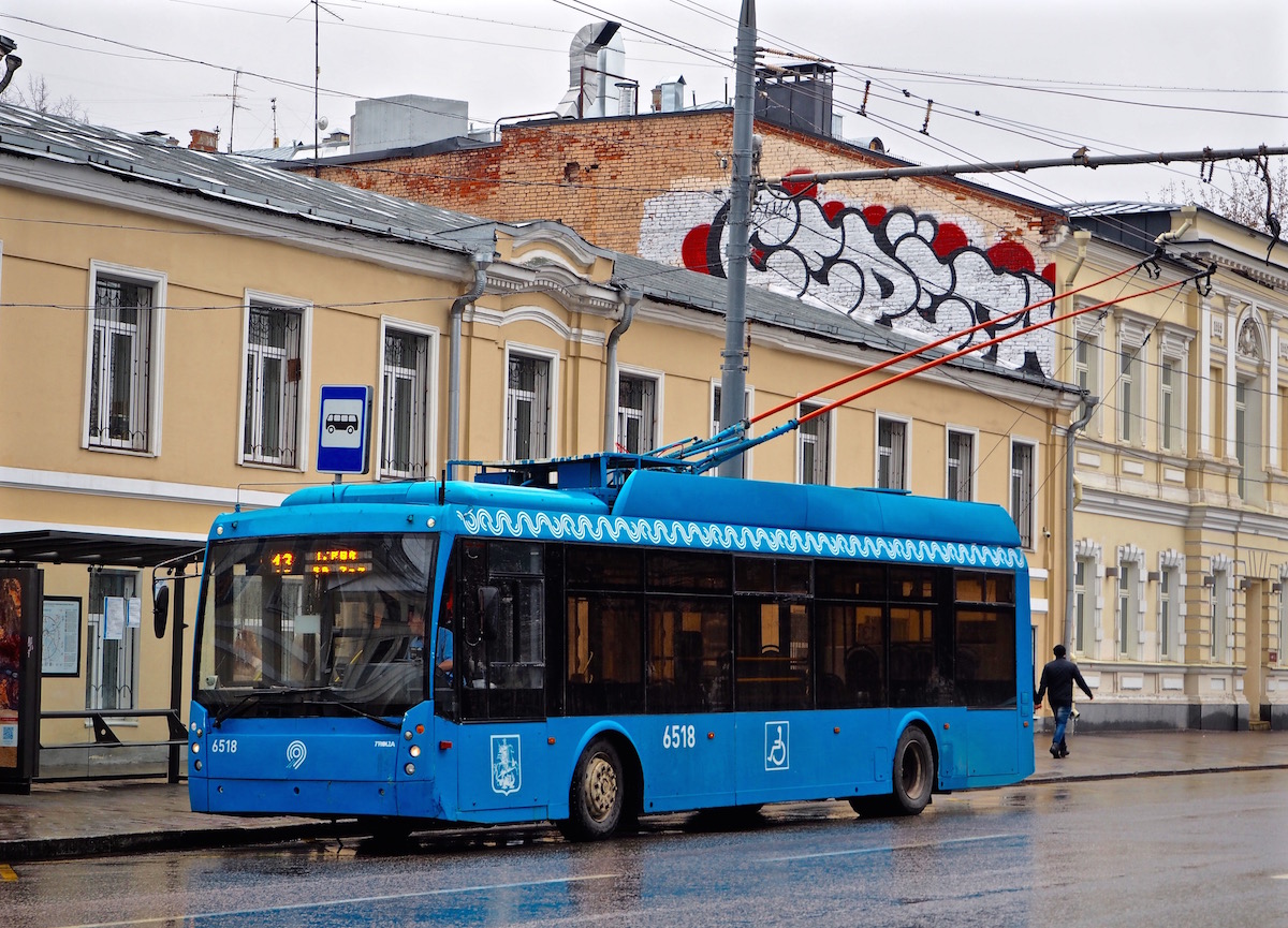 Москва, Тролза-5265.00 «Мегаполис» № 6518