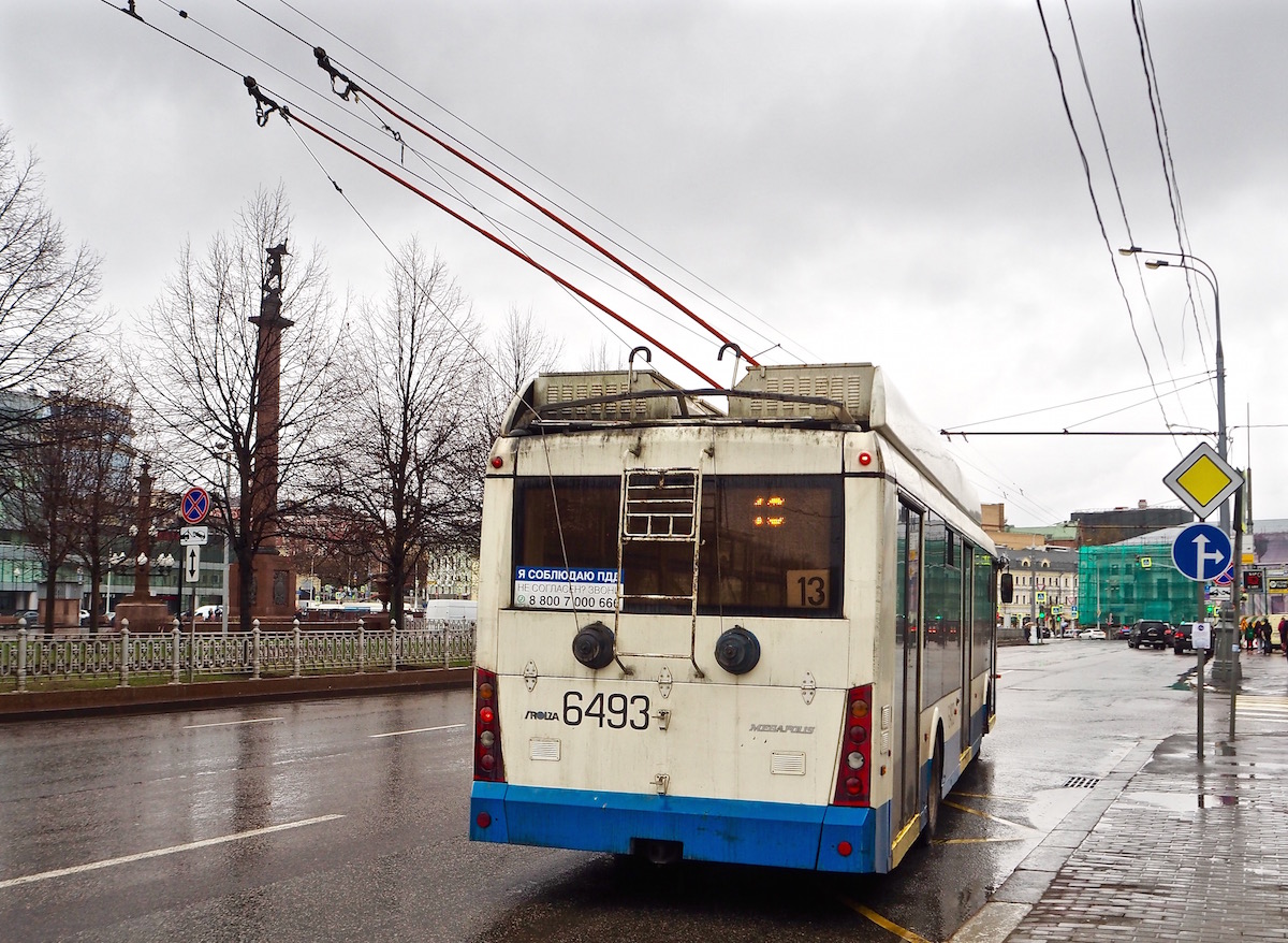 Москва, Тролза-5265.00 «Мегаполис» № 6493
