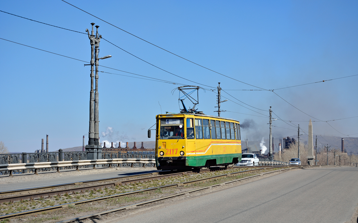 Магнітогорськ, 71-605 (КТМ-5М3) № 2117