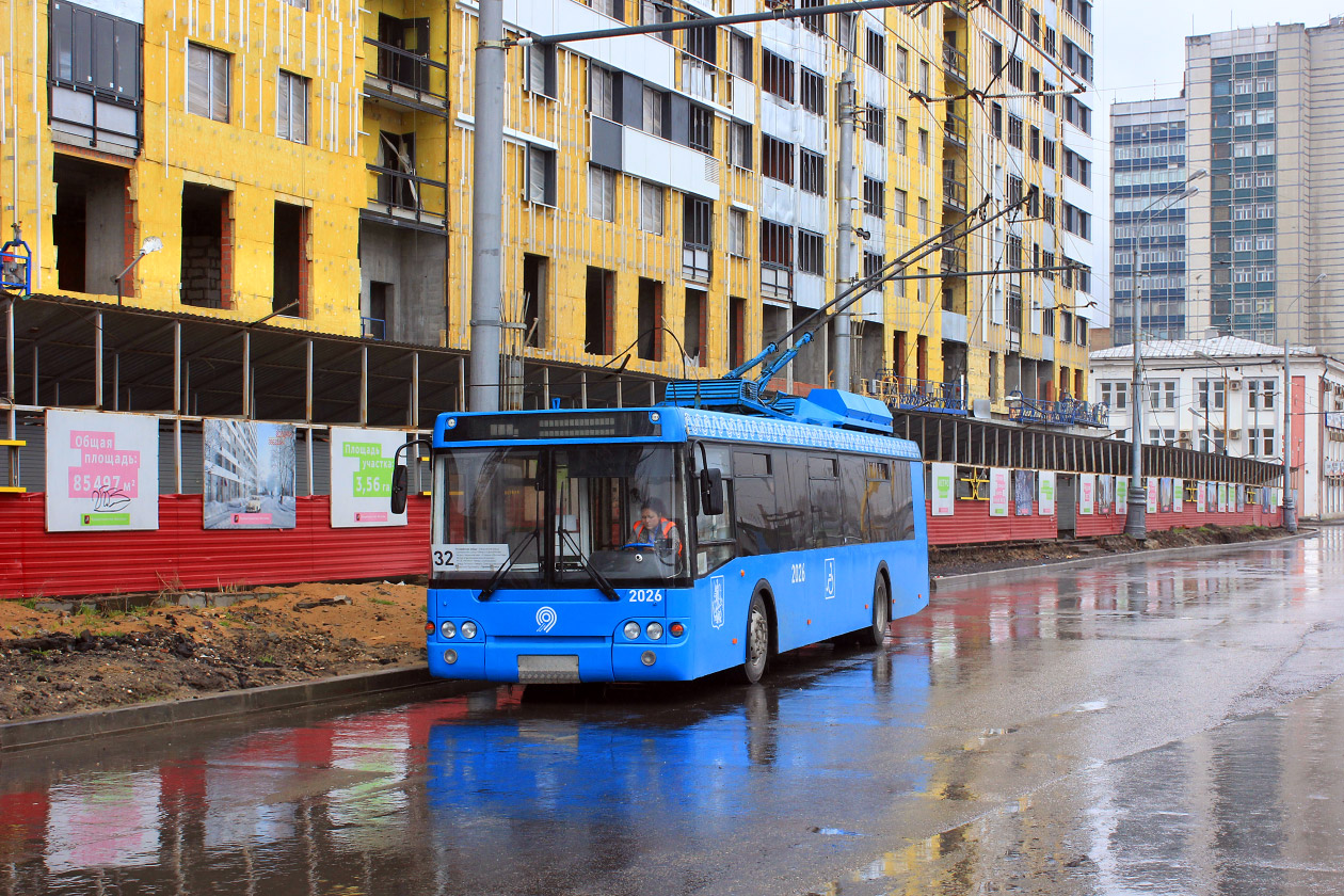 Москва, МТрЗ-52791 «Садовое Кольцо» № 2026