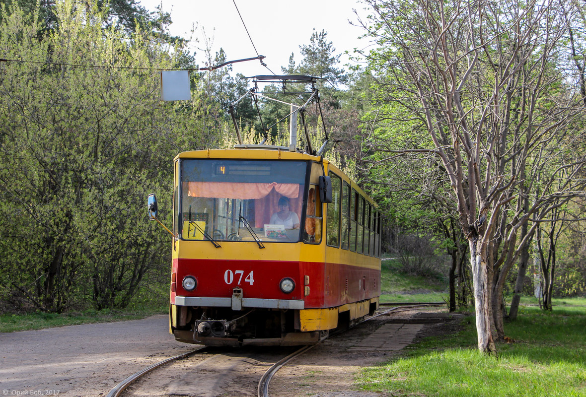 Курск, Tatra T6B5SU № 074