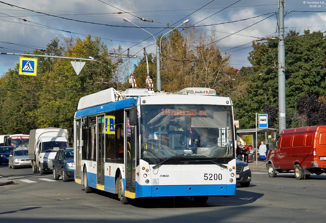Санкт-Петербург, Тролза-5265.00 «Мегаполис» № 5200