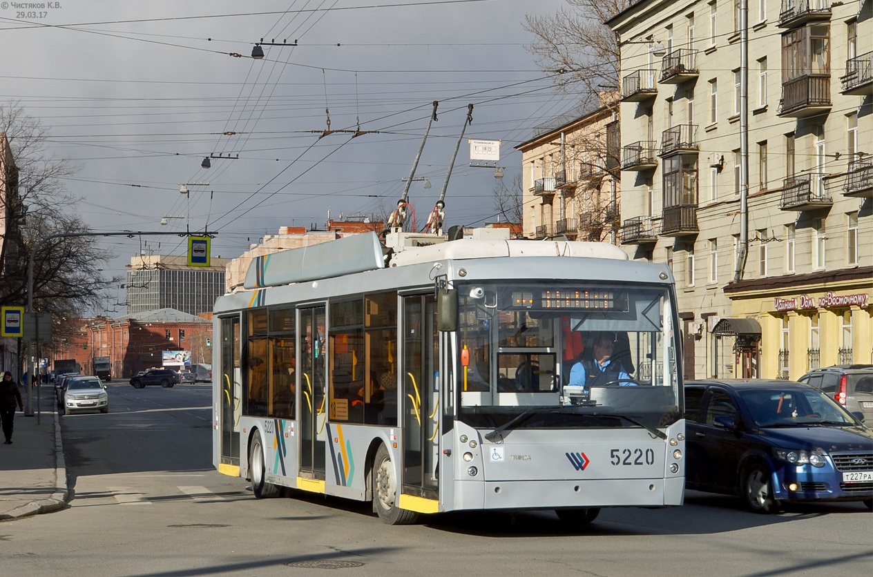 Санкт-Петербург, Тролза-5265.00 «Мегаполис» № 5220