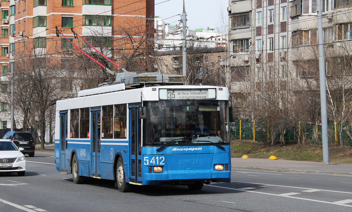 Москва, Тролза-5275.05 «Оптима» № 5412