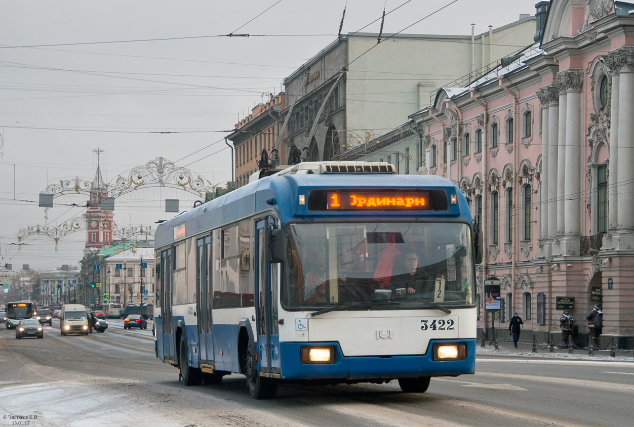 Санкт-Петербург, БКМ 321 № 3422