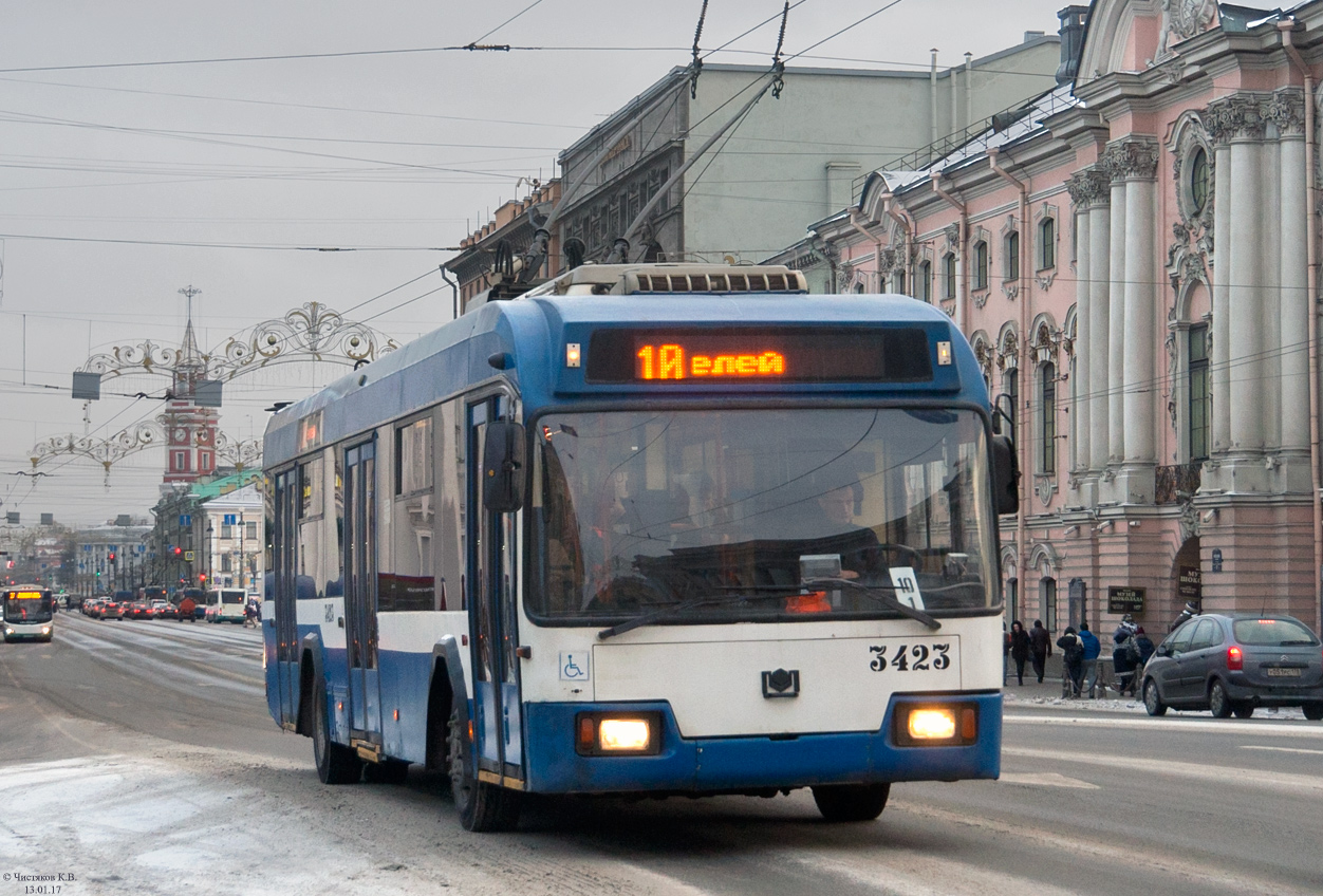 Санкт-Петербург, БКМ 321 № 3423
