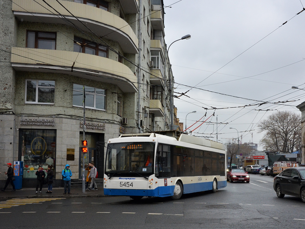Москва, Тролза-5265.00 «Мегаполис» № 5454