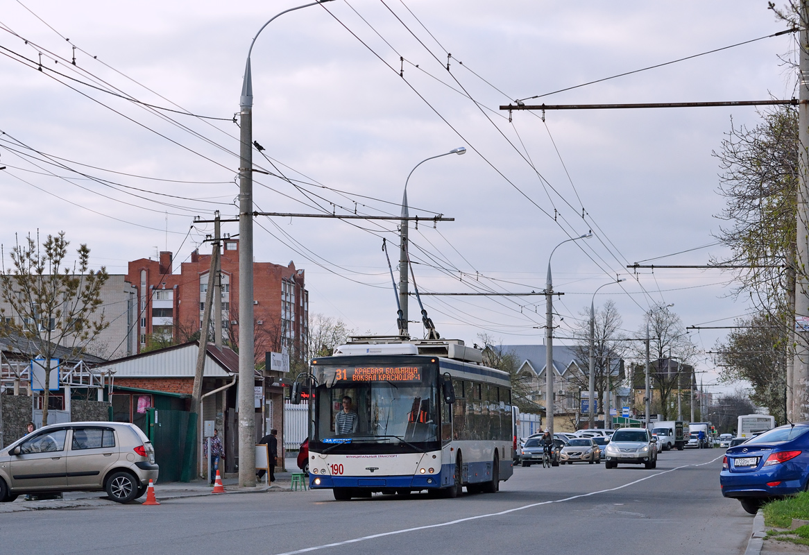 Краснодар, СВАРЗ-МАЗ-6275 № 190