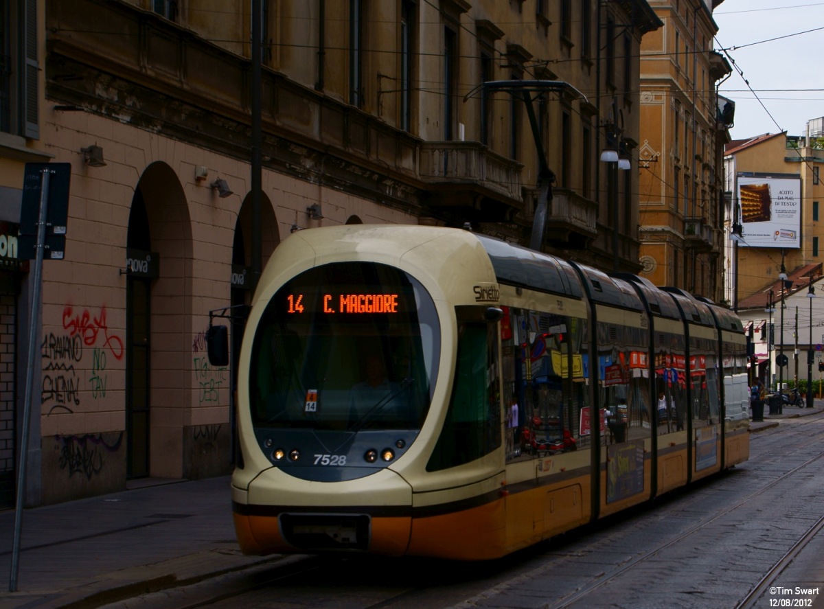 Милан, AnsaldoBreda Sirio № 7528