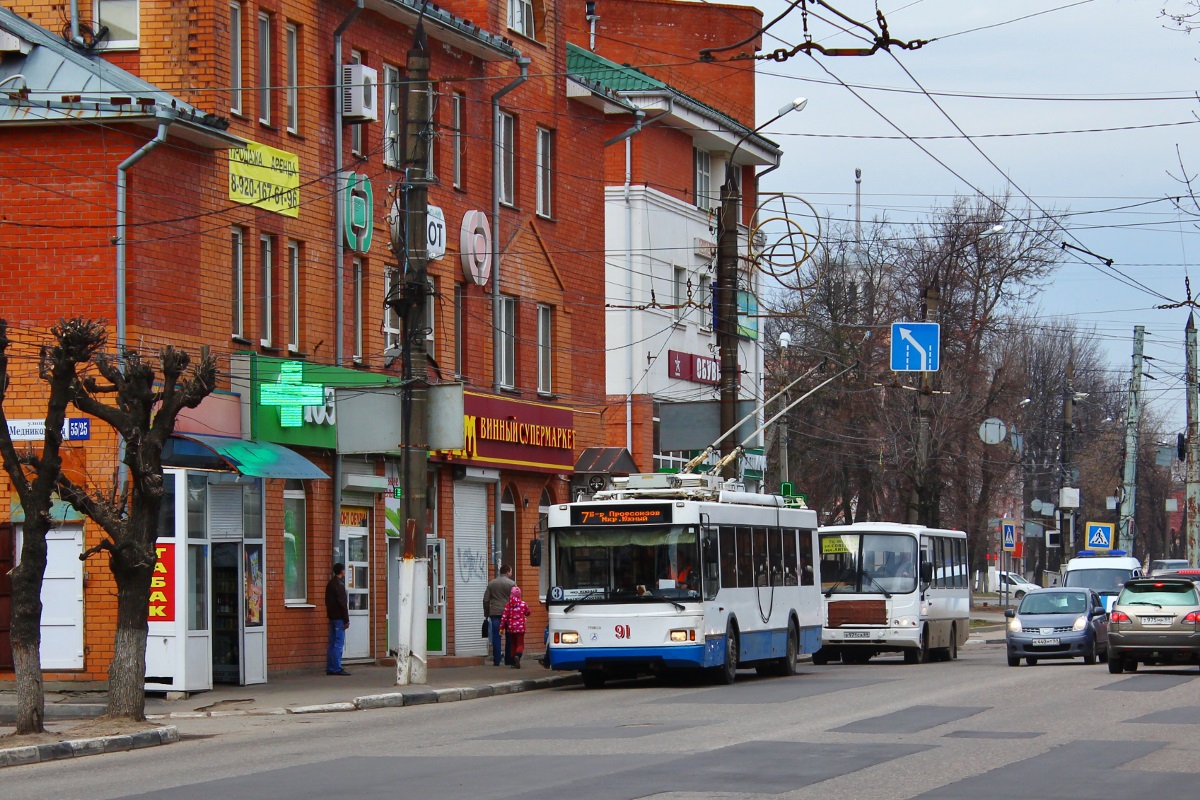 Тверь, Тролза-5275.03 «Оптима» № 91